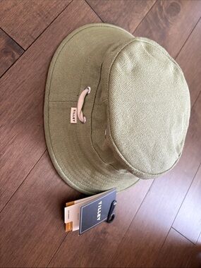 Tilley T1 Olive Green Bucket Hat - Lightweight Outdoor Sun Hat